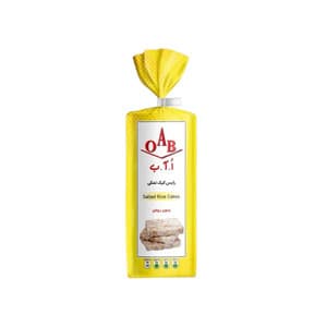 رایس کیک نمکی او آ ب 100 گرم