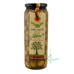 کنسرو زیتون سوپر ویژه ارگانیک نیکاتیس 500 گرم