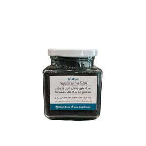 سیاهدانه باغ فیروزه شیشه ای 170 گرم