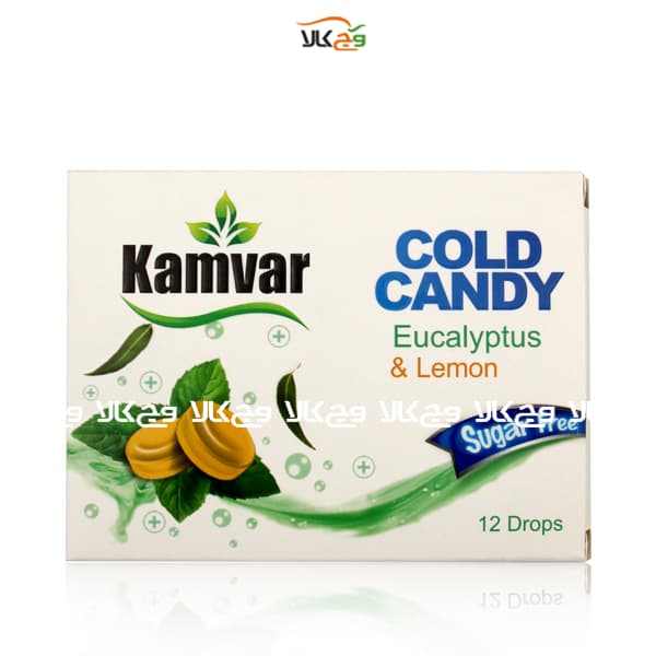 آبنبات لیمو اکالیپتوس بدون شکر دیابتی رژیمی کامور – 30 گرمی