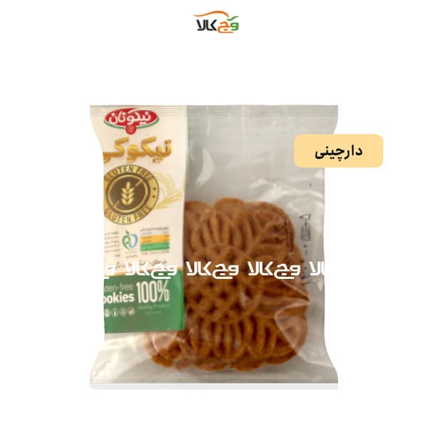 کوکی فانتزی دارچین بدون گلوتن نیکونان – 15 گرمی
