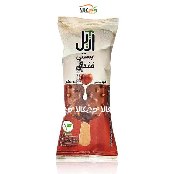 بستنی فندق وگان و بدون شکر آژیل- 60 گرمی