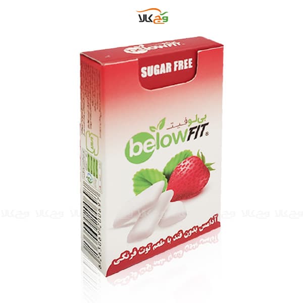 آدامس دیابتی توت فرنگی بیلو – 20 عددی