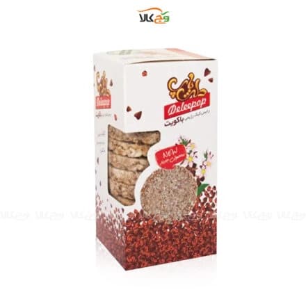رایس کیک گندم سیاه رژیمی بدون گلوتن دلی پاپ – 100 گرمی