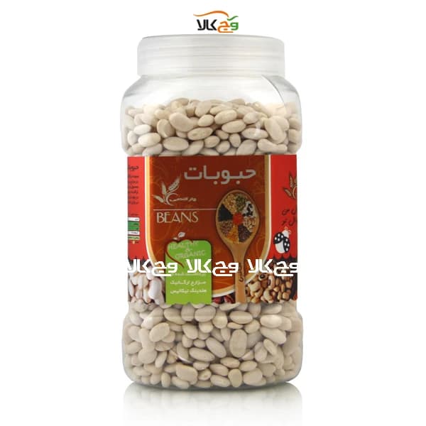 لوبیا سفید ارگانیک چتر گندمی – 700 گرمی