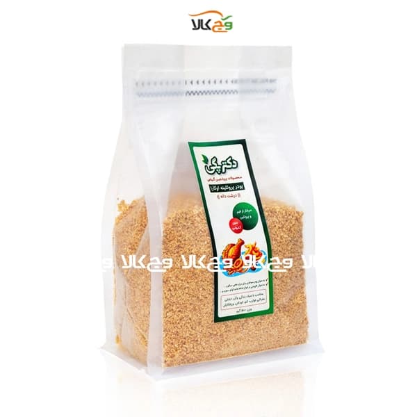 پودر پروتیینه اوکارا (درشت دانه) بدون گلوتن دکتر پگی – 250 گرمی
