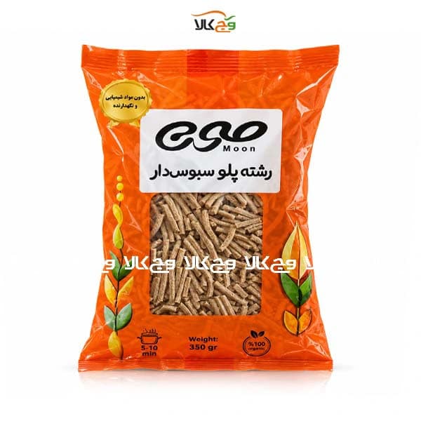 رشته پلویی سبوسدار مون – 350 گرم