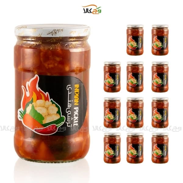 شیرینک ترشی هندی کامبیز 700 گرمی – 12 عددی