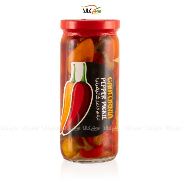 ترشی فلفل کالیفرنیا کامبیز – 500 گرمی