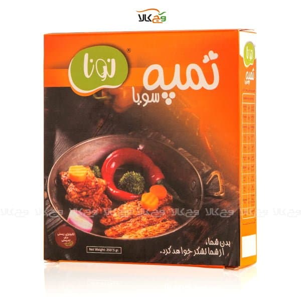تمپه سویا گیاهی وگان نونا – 250 گرمی