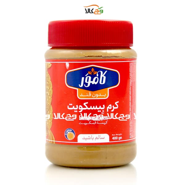 کرم بیسکوییت بدون قند دیابتی رژیمی کامور – 400 گرمی