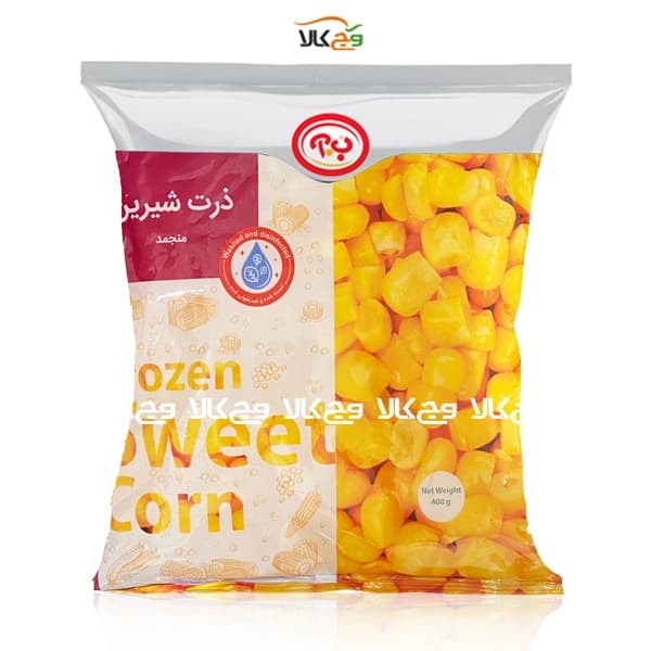 ذرت شیرین منجمد ب.آ – 400 گرمی