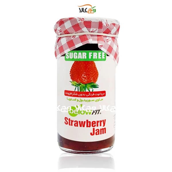 مربا توت فرنگی بدون قند (دیابتی) بیلو – 300 گرمی