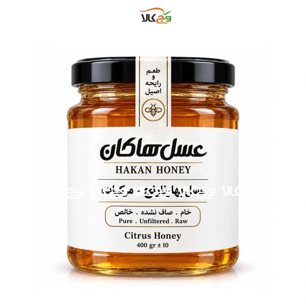 عسل بهارنارنج و مرکبات هاکان – 400 گرم