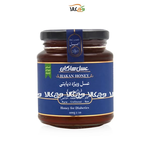 عسل دیابتی رژیمی خالص هاکان – 400 گرمی