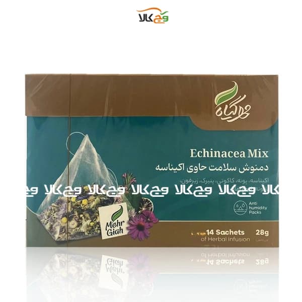 دمنوش سلامت حاوی اکیناسه ضدالتهاب مهرگیاه – 28 گرمی