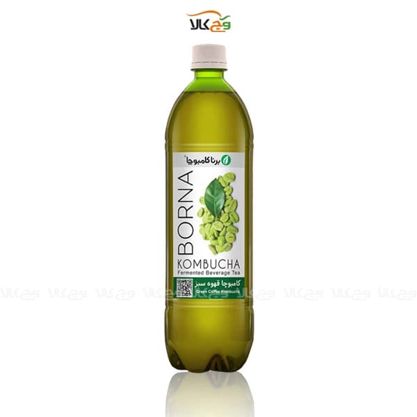 کامبوچا لاغری و تناسب اندام قهوه سبز (نوشیدنی تخمیری) برنا – 1 لیتری