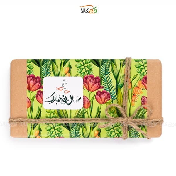شکلات تخته‌ای دست‌ساز نوروزی وگان – 100 گرمی