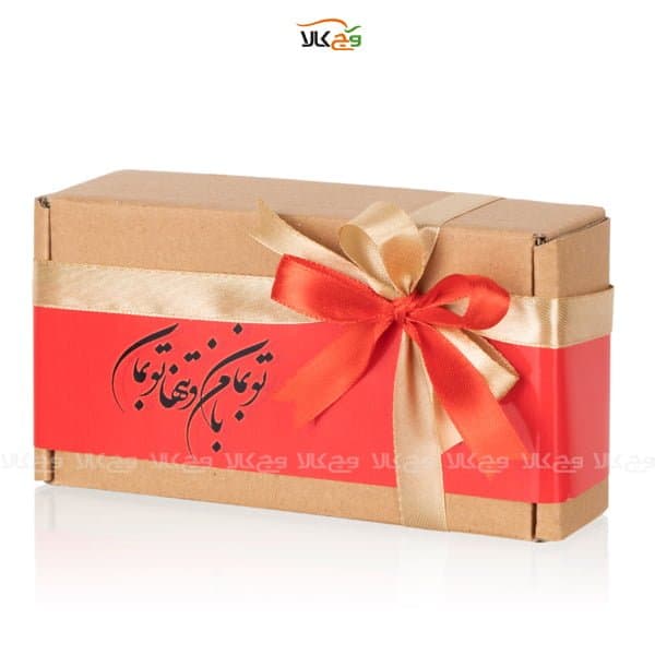 جعبه هدیه شکلات و دمنوش ولنتاین وگان – 9 عددی