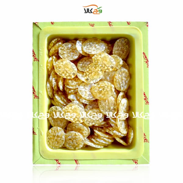 پولکی کنجدی بدون شکر  و دیابتی کامور – 150 گرمی
