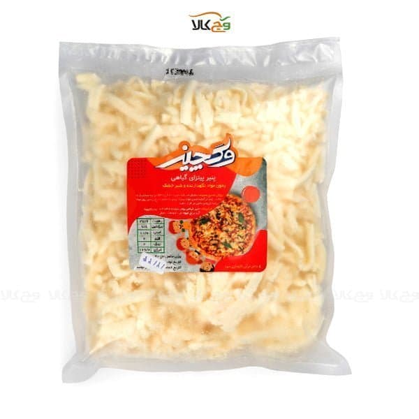 پنیر پیتزا گیاهی رنده شده 300 گرمی – وگچیز