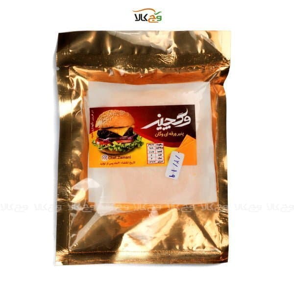 پنیر ورقه ای گیاهی وگان ساندویچ 130 گرمی – وگچیز