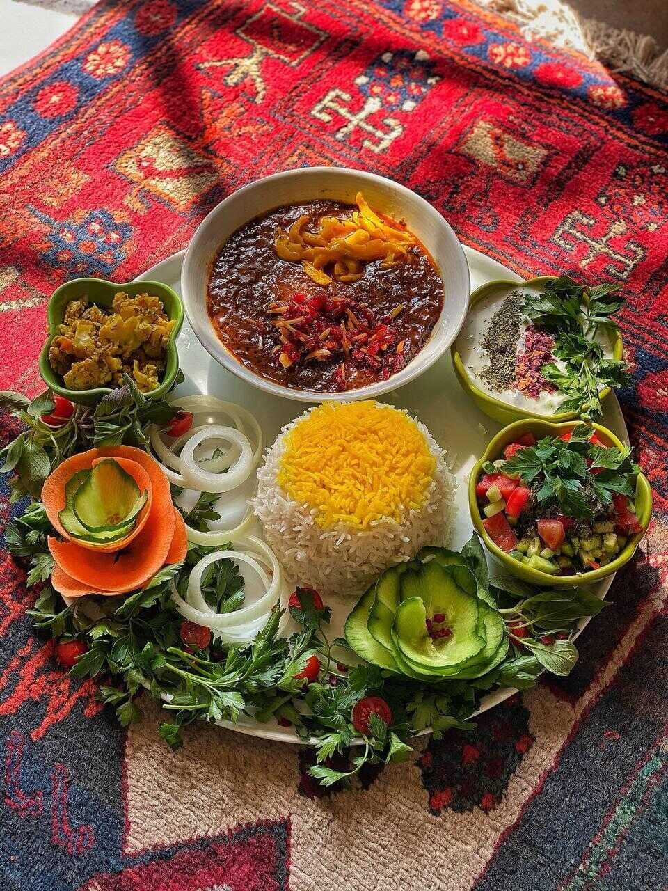 سینی خورش فسنجان