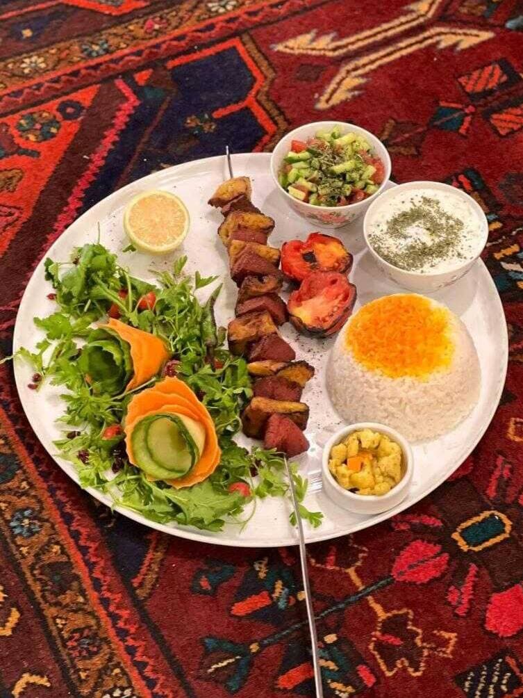 سینی کباب سلطانی گیاهی