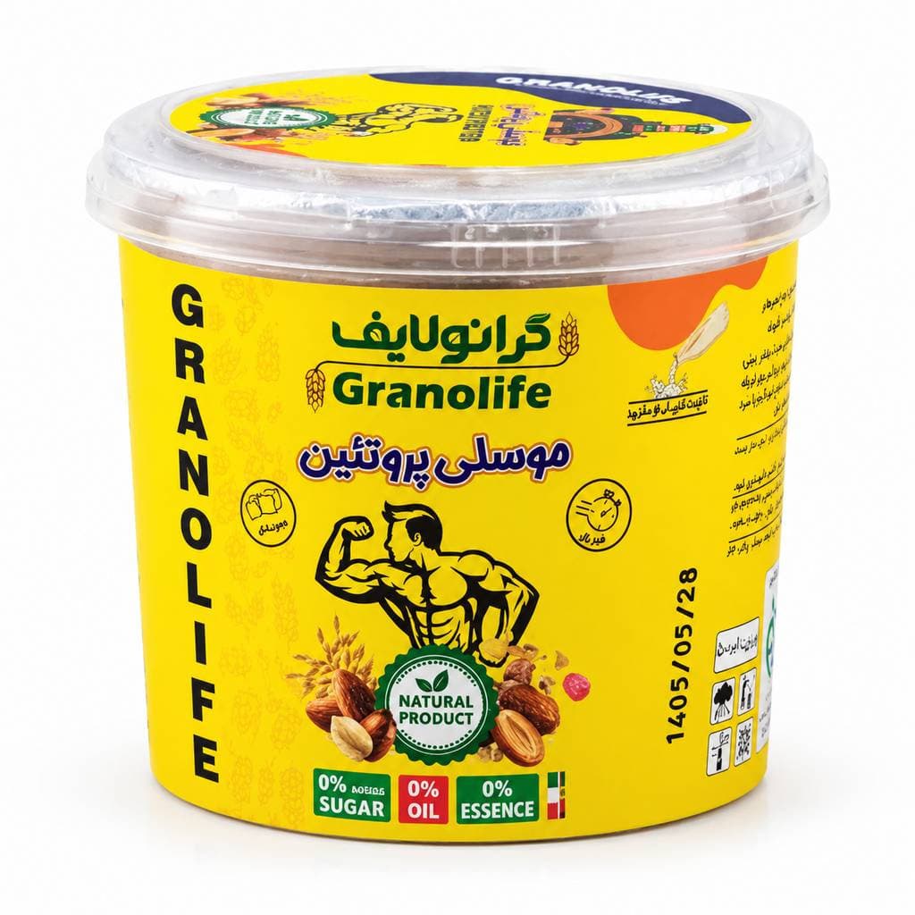موسلی پروتیینی لیوانی | 50 گرم